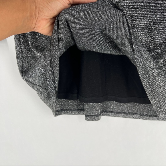 Reformation Esen Knit Dress in Chrome Sparkle Metallic Long Sleeve Party Dress - Picture 7 of 14